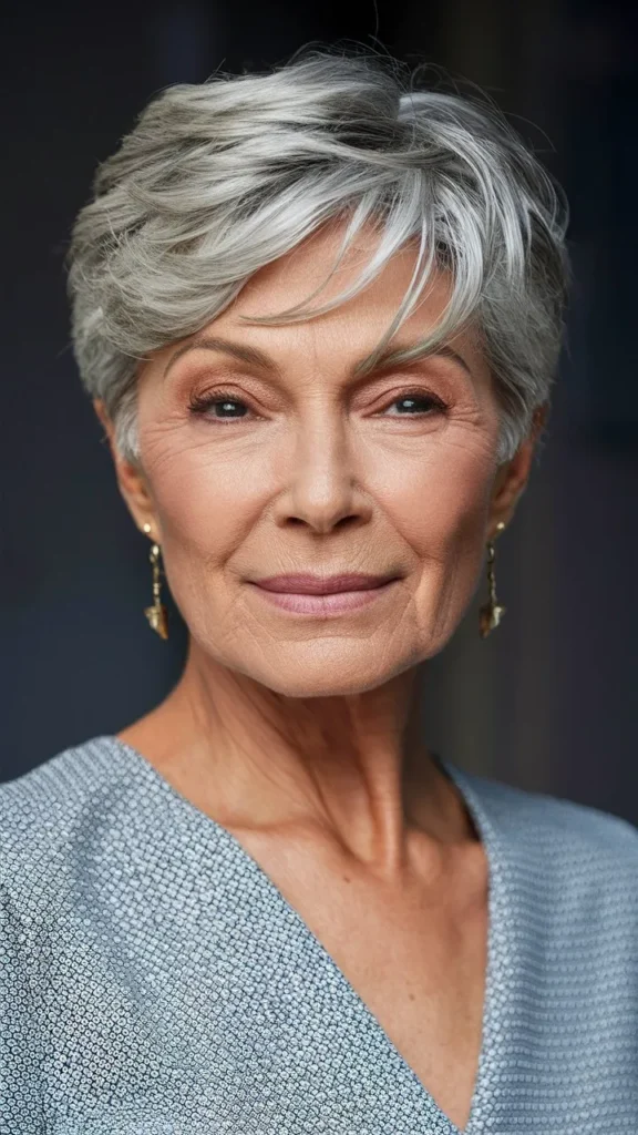 30+ Timeless Short Hairstyles for Women Over 70 with Wavy Hair