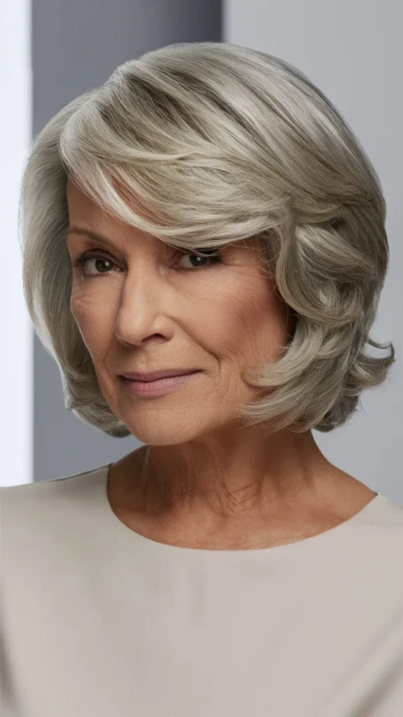 30+ Timeless Short Hairstyles for Women Over 70 with Wavy Hair