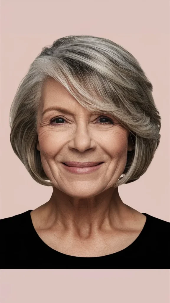 30+ Timeless Short Hairstyles for Women Over 70 with Wavy Hair