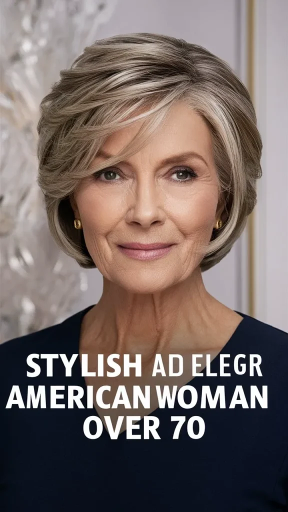 30+ Timeless Short Hairstyles for Women Over 70 with Wavy Hair