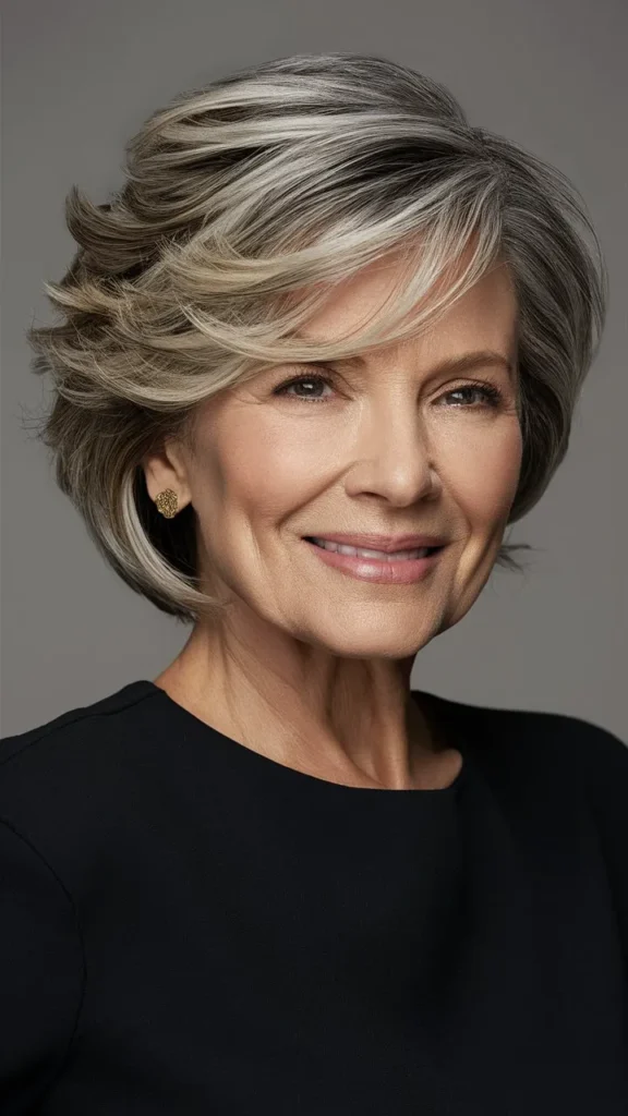 30+ Stunning Images of Short Hairstyles for Women Over 60 with Thick Wavy Hair