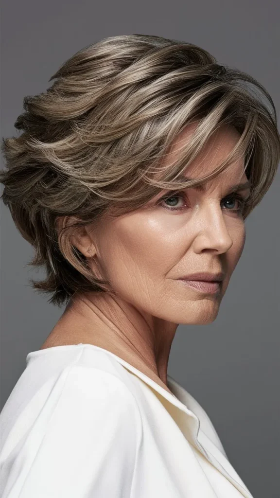 30+ Stunning Images of Short Hairstyles for Women Over 60 with Thick Wavy Hair