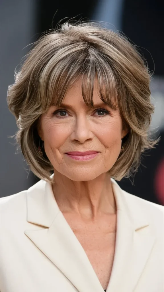 30+ Stunning Images of Short Hairstyles for Women Over 60 with Thick Wavy Hair