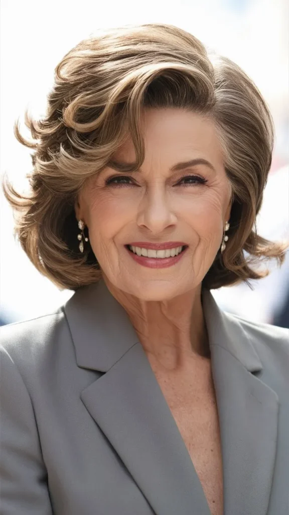 30+ Stunning Images of Short Hairstyles for Women Over 60 with Thick Wavy Hair