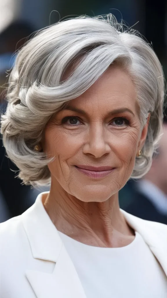 30+ Stunning Images of Short Hairstyles for Women Over 60 with Thick Wavy Hair