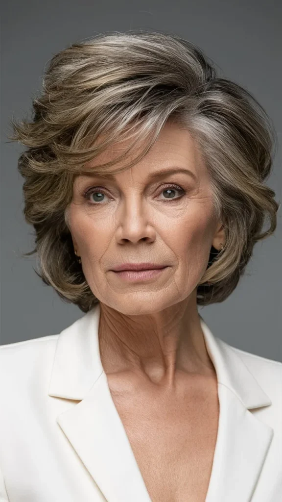 30+ Stunning Images of Short Hairstyles for Women Over 60 with Thick Wavy Hair