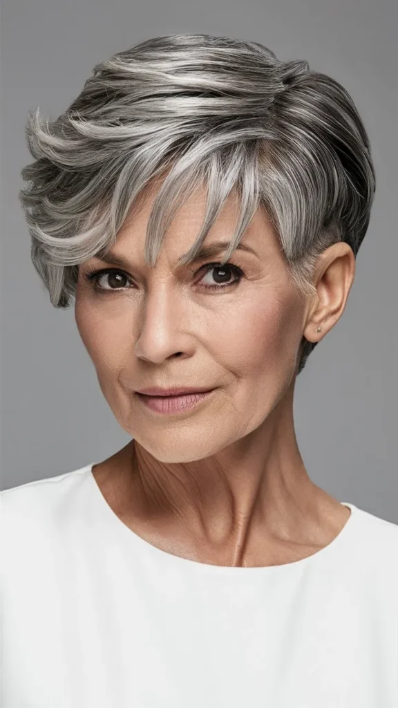 30+ Stunning Images of Short Hairstyles for Women Over 60 with Thick Wavy Hair