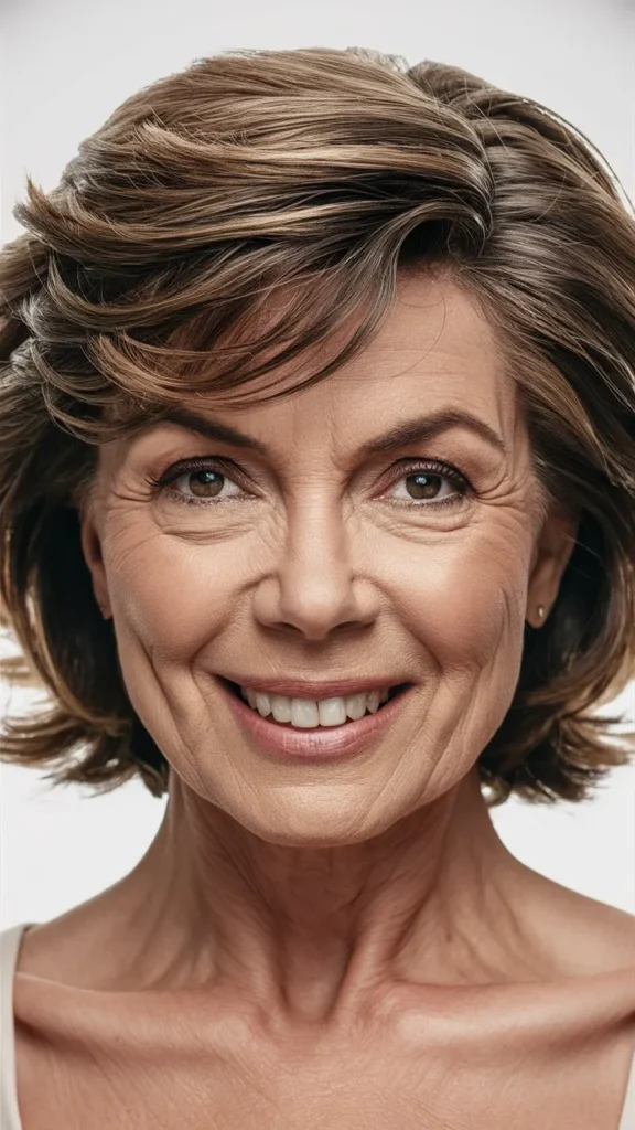 30+ Stunning Images of Short Hairstyles for Women Over 60 with Thick Wavy Hair