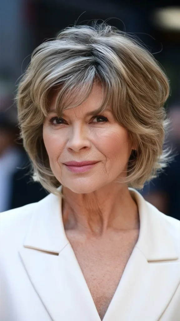 30+ Stunning Images of Short Hairstyles for Women Over 60 with Thick Wavy Hair