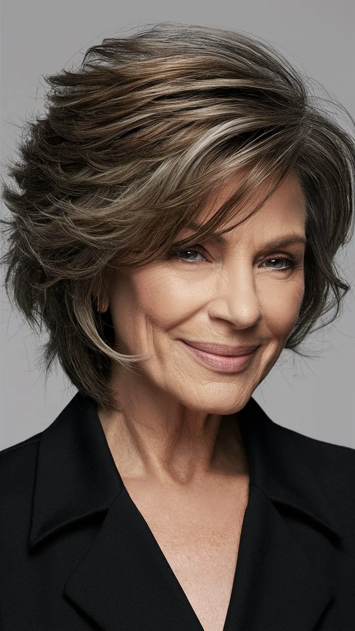 30+ Stunning Images of Short Hairstyles for Women Over 60 with Thick Wavy Hair