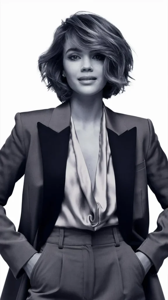 30+ Trendy Images of Short Haircuts for Women Over 21 with Wavy Hair