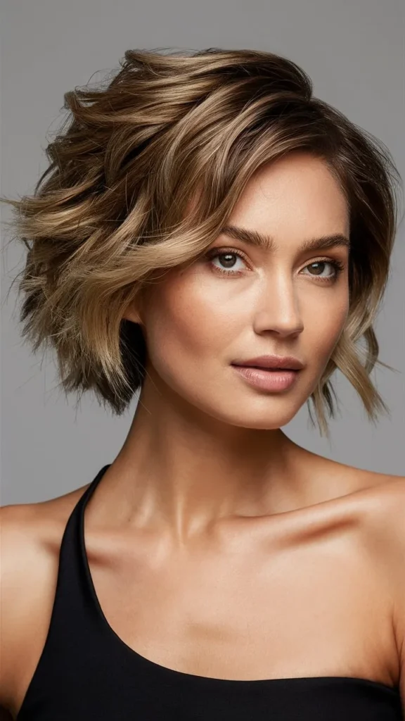 30+ Trendy Images of Short Haircuts for Women Over 21 with Wavy Hair