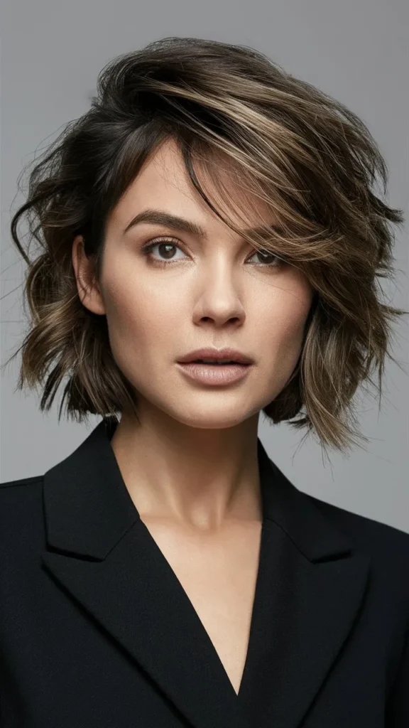 30+ Trendy Images of Short Haircuts for Women Over 21 with Wavy Hair