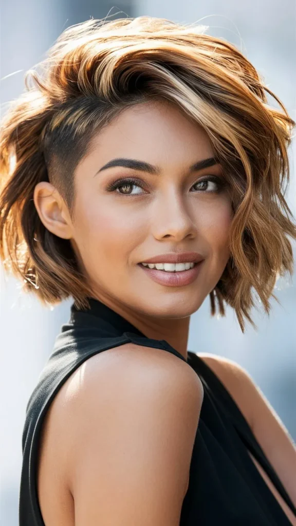 30+ Trendy Images of Short Haircuts for Women Over 21 with Wavy Hair