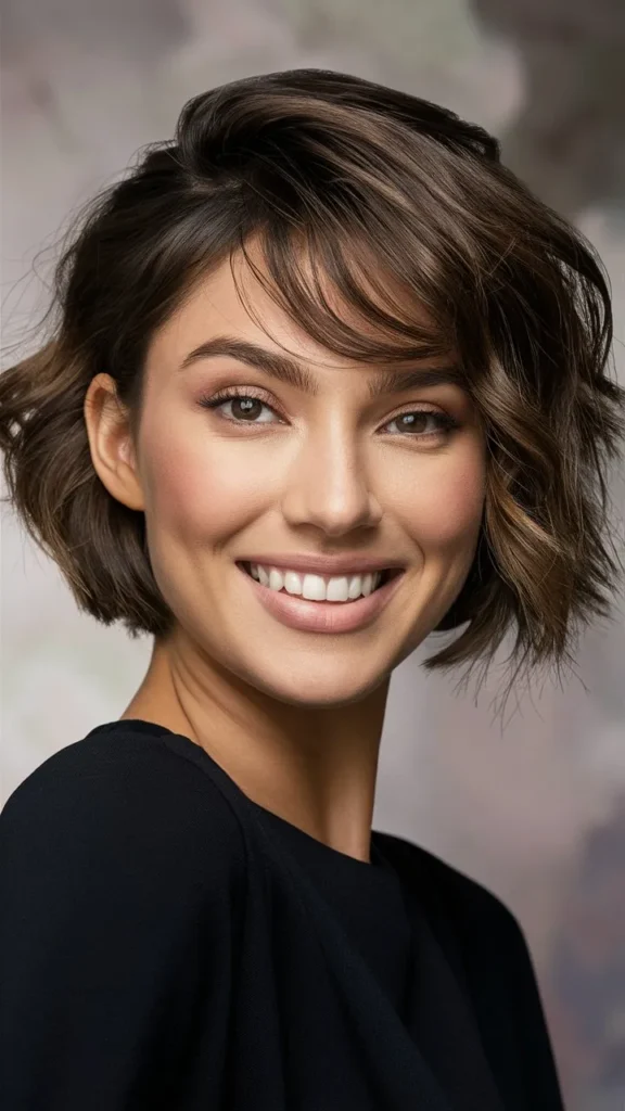 30+ Trendy Images of Short Haircuts for Women Over 21 with Wavy Hair