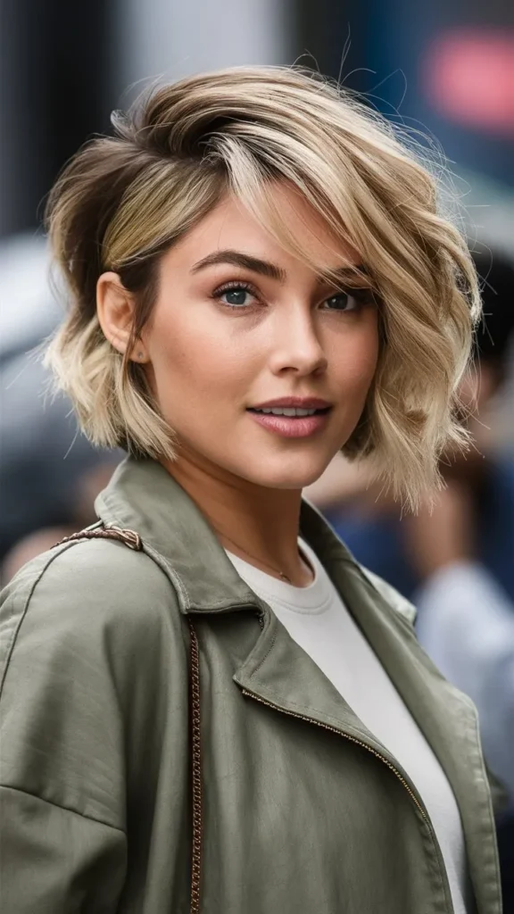 30+ Trendy Images of Short Haircuts for Women Over 21 with Wavy Hair