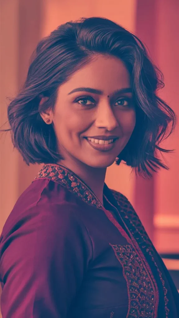 30+ Images of Stunning Short Haircuts for Indian Women with Wavy Hair