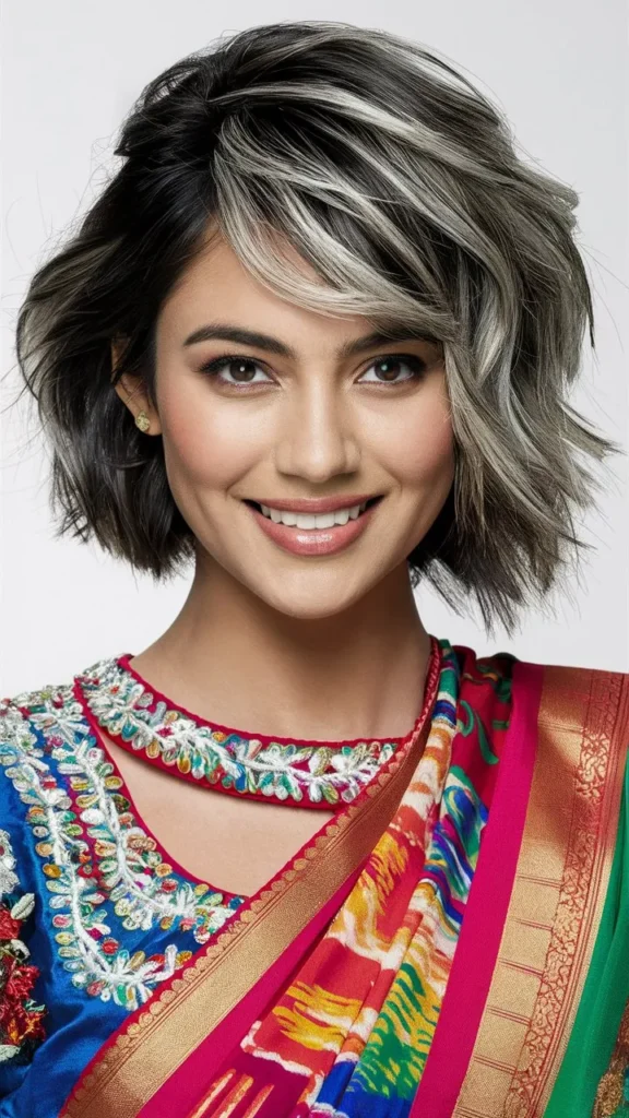 30+ Images of Stunning Short Haircuts for Indian Women with Wavy Hair