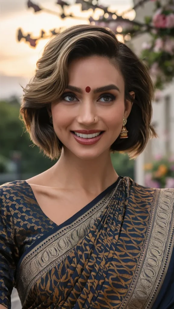 30+ Images of Stunning Short Haircuts for Indian Women with Wavy Hair