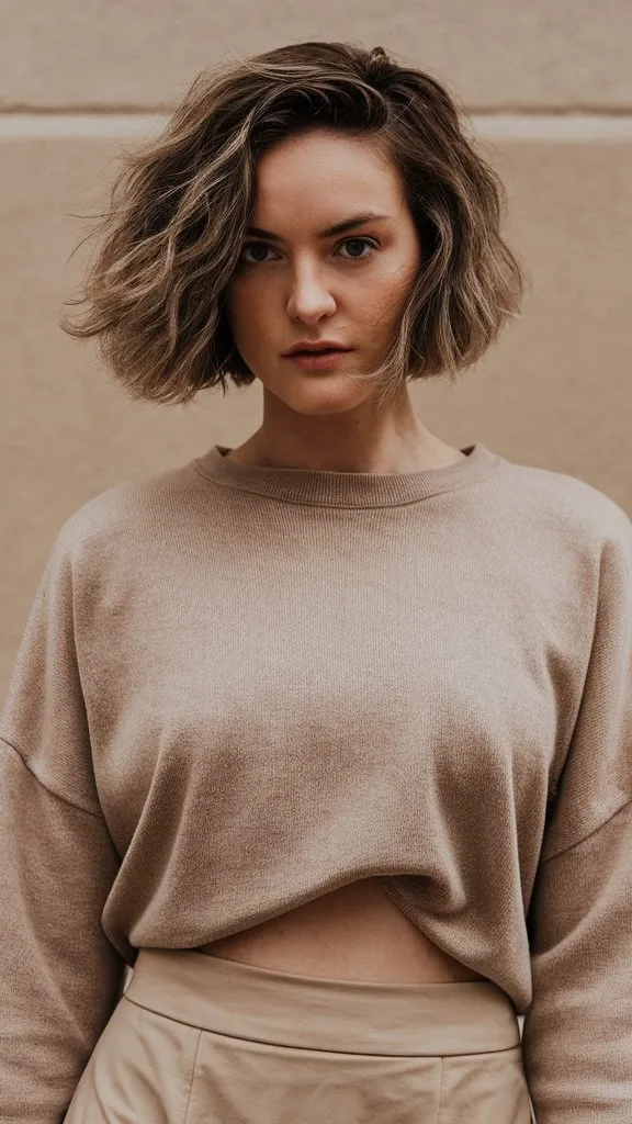 30+ Gorgeous Images of Short Thin Wavy Hair Styles for Women