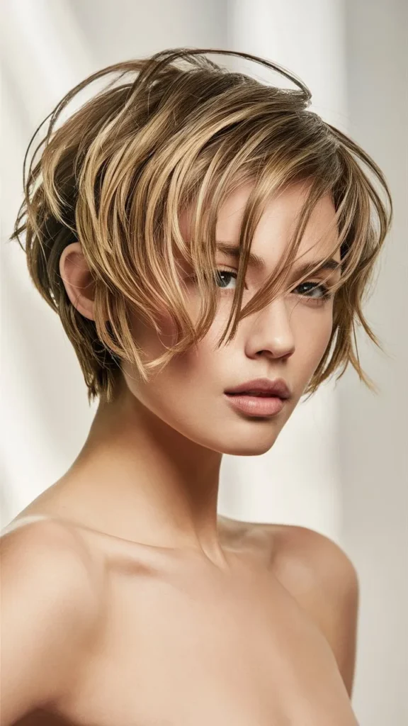 30+ Gorgeous Images of Short Thin Wavy Hair Styles for Women