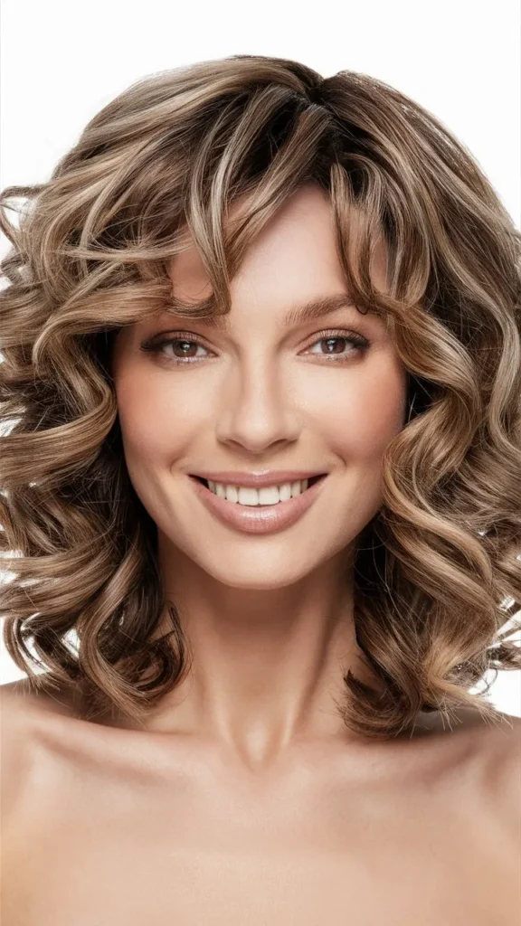 30+ Stunning Images of Medium Hairstyles for Women with Curly and Wavy Hair