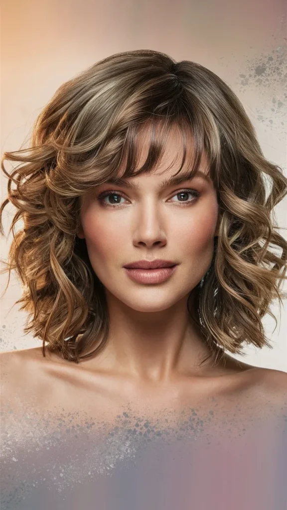 30+ Stunning Images of Medium Hairstyles for Women with Curly and Wavy Hair