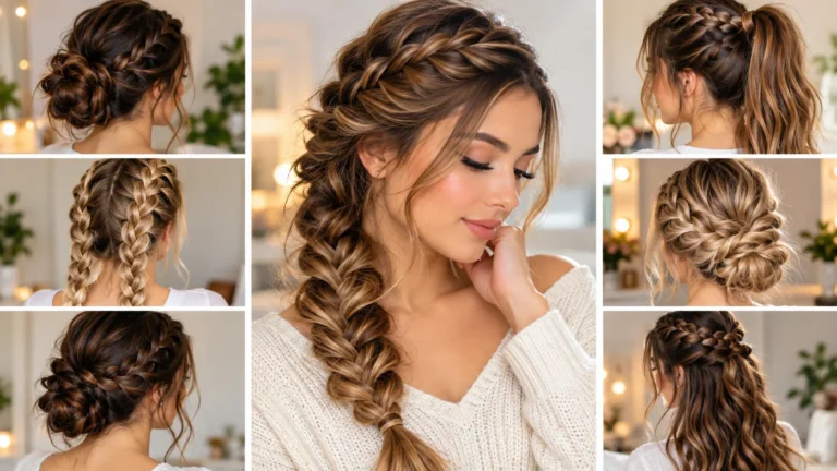 21 Easy Braided Hairstyles for Beginners (No Braiding Skills Needed)