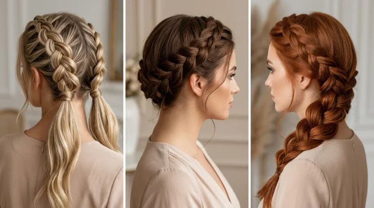 18 Dutch Braid Hairstyles That Stay Put All Day Long