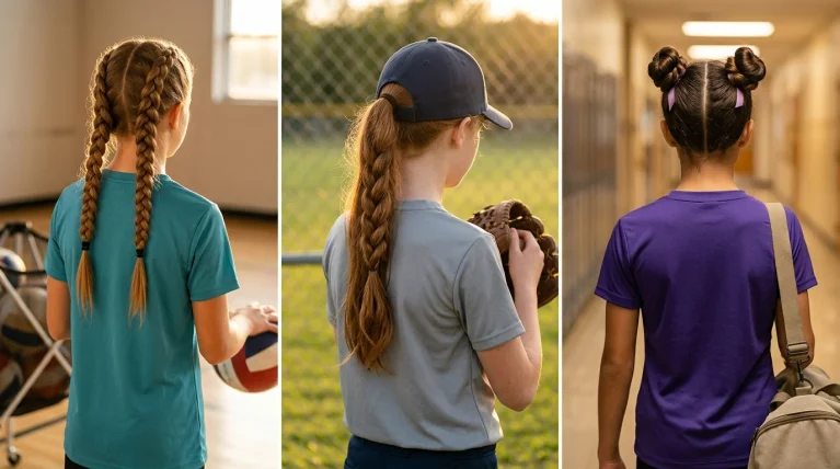 15 Sports Hairstyles That Stay Put Through Every Softball and Volleyball Game