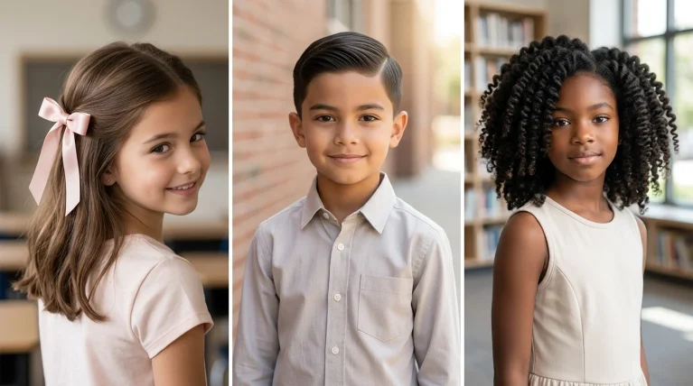20 Picture Day Hairstyles That Look Perfect in Every School Photo