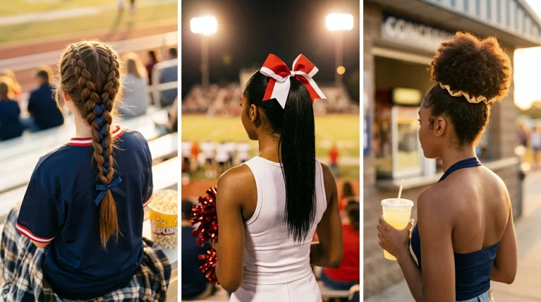 22 Game Day Hairstyles for Football Season Fans